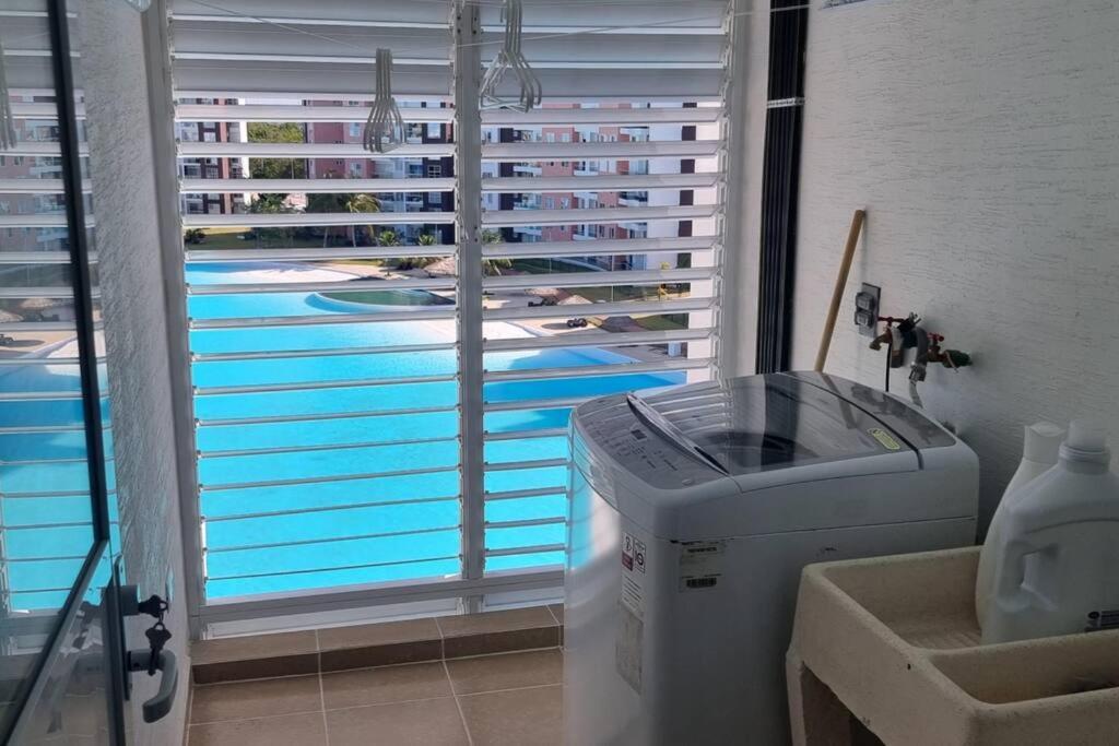 Departamento Con Laguna Artificial Cancun Dış mekan fotoğraf