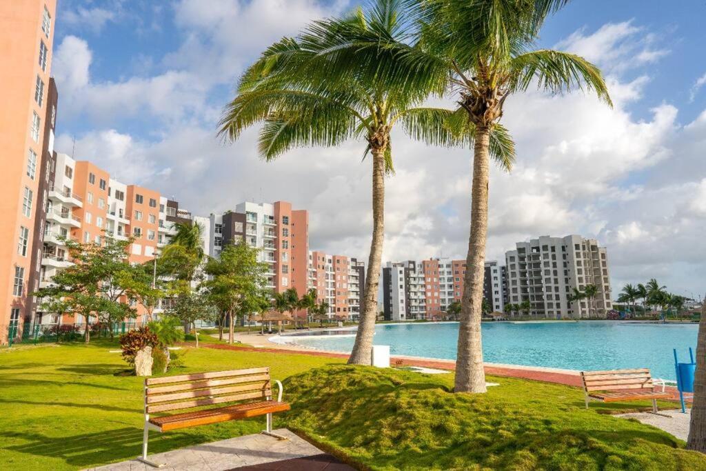 Departamento Con Laguna Artificial Cancun Dış mekan fotoğraf