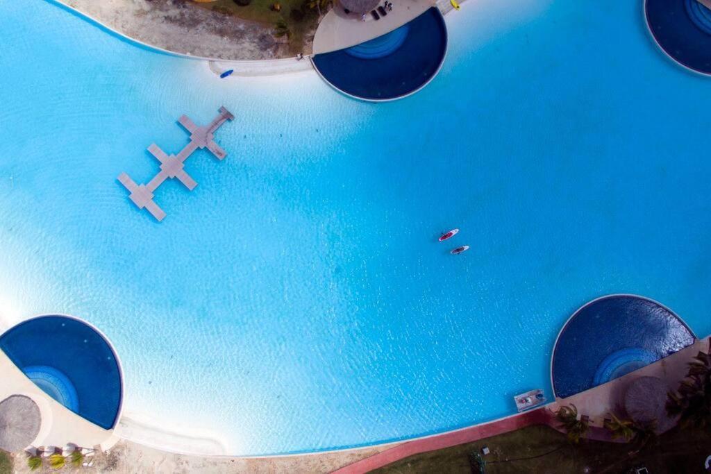 Departamento Con Laguna Artificial Cancun Dış mekan fotoğraf